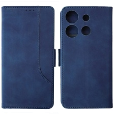 Чехол книжка NICE для TECNO Spark Go 2023, TECNO POP 7 Pro, TECNO POP 7, INFINIX SMART 7, INFINIX SMART 7 HD, экокожа, визитница, цвет темно синий