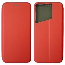 Чехол книжка STYLISH для TECNO Pova Neo 3, экокожа, визитница, цвет красный