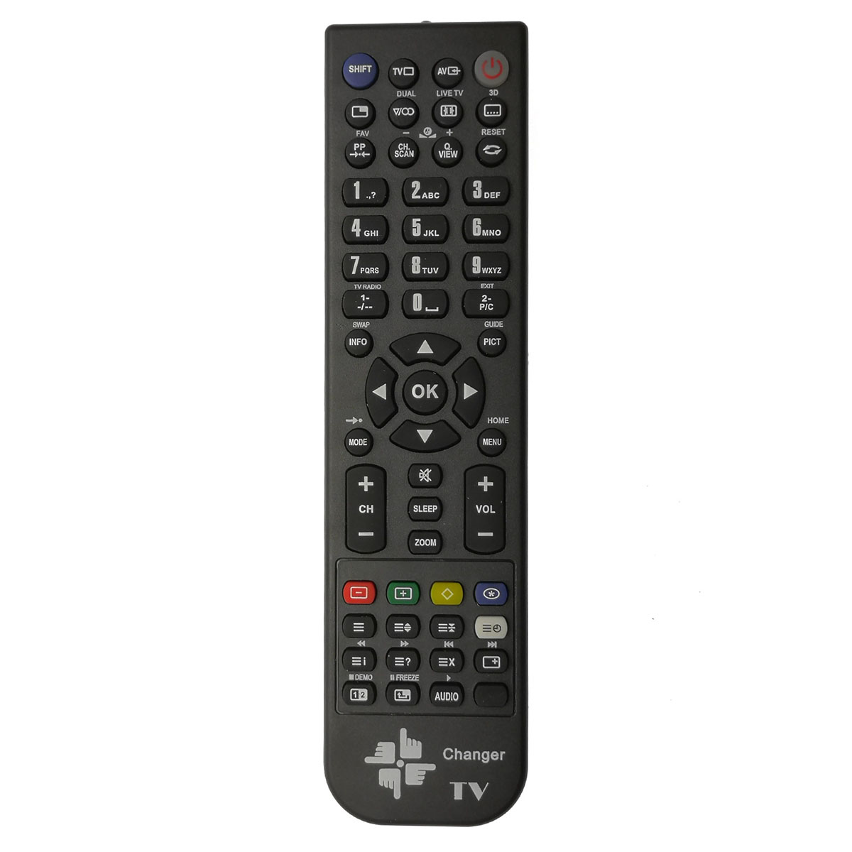 Пульт ДУ программируемый DELLY Changer USB 3 (TV) "Болванка" Changer TV mini USB для прошивки пульта, клонирование пультов TV.