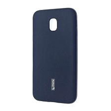 Чехол накладка Cherry для SAMSUNG Galaxy J3 2017 (SM-J330), силикон, цвет синий.