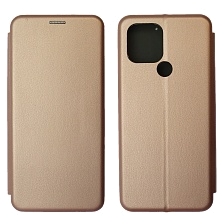 Чехол книжка STYLISH для Redmi A1 Plus, Redmi A2 Plus, POCO C51, экокожа, визитница, цвет розовое золото
