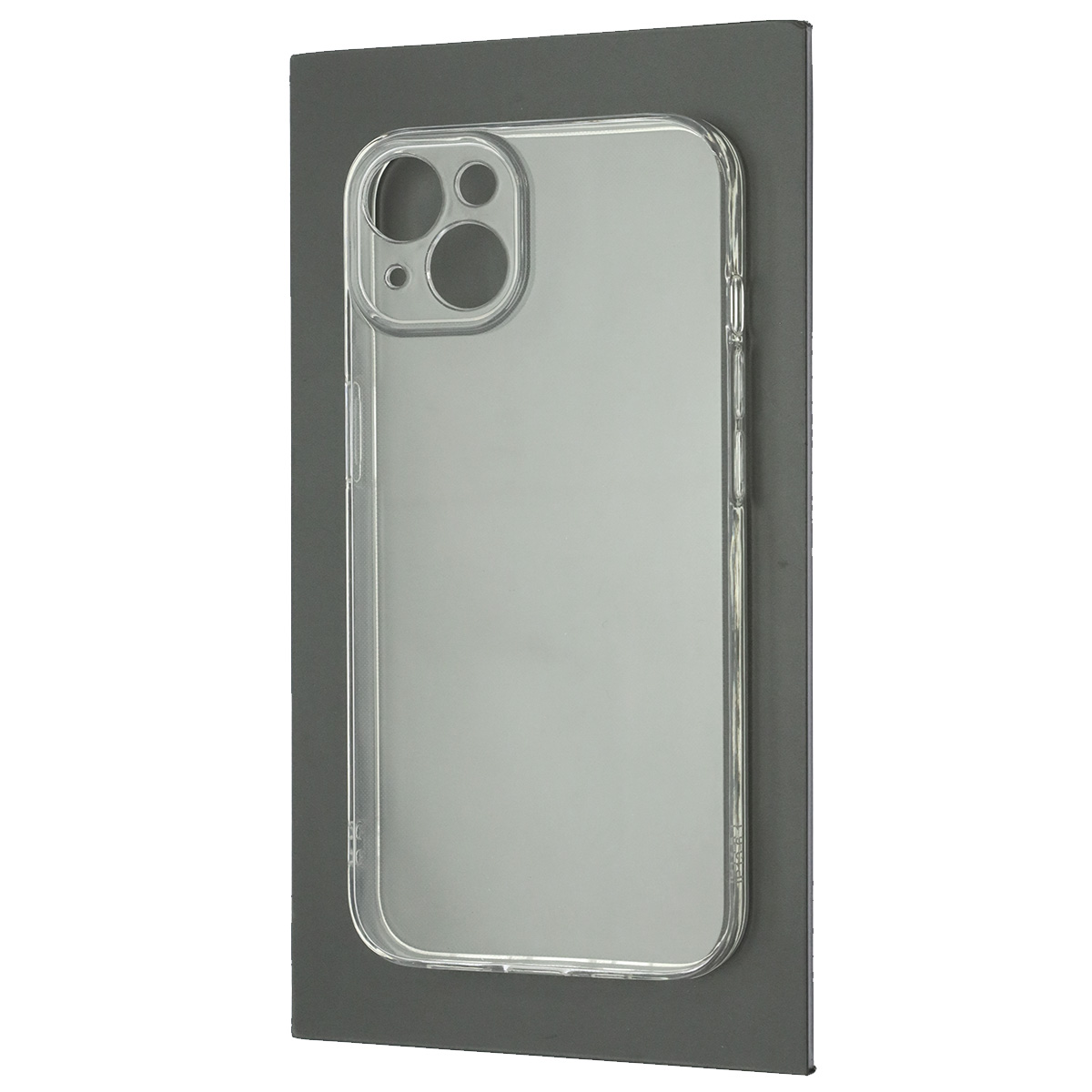 Чехол накладка для APPLE iPhone 13 (6.1"), защита камеры, силикон, цвет прозрачный