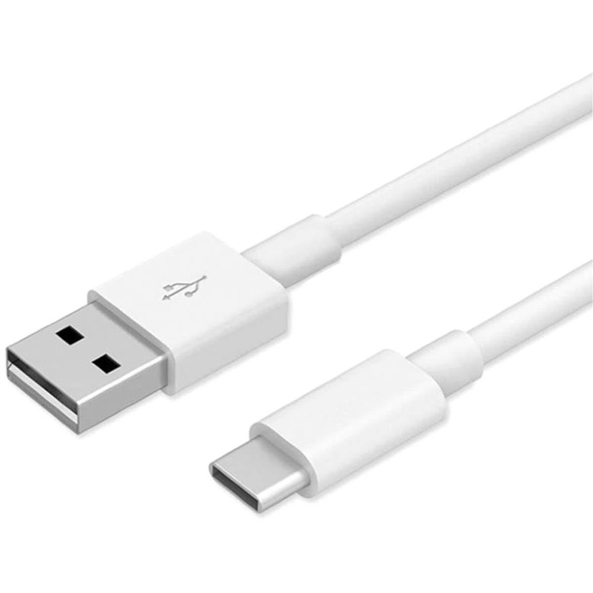 Кабель для зарядки и передачи данных USB Type-C, длина 1 метр, цвет белый Кабель для зарядки и передачи данных USB Type-C, длина 1 метр, цвет белый