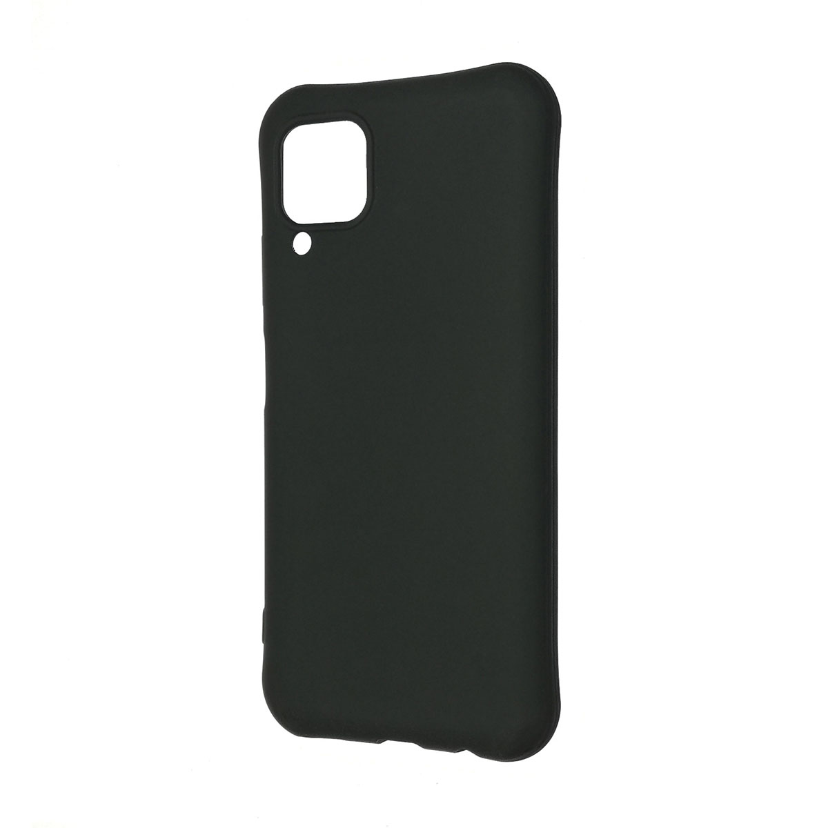 Чехол накладка SLIM MATTE для HUAWEI P40 Lite, Nova 6 SE, Nova 7i, силикон, матовый, цвет черный.