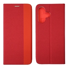 Чехол книжка MESH для INFINIX HOT 30i, экокожа, визитница, цвет красный Чехол книжка MESH для INFINIX HOT 30i, экокожа, визитница, цвет красный