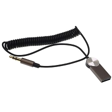 Адаптер AUX Bluetooth EARLDOM ET-BR33, длина 1,2 метра цвет графитовый