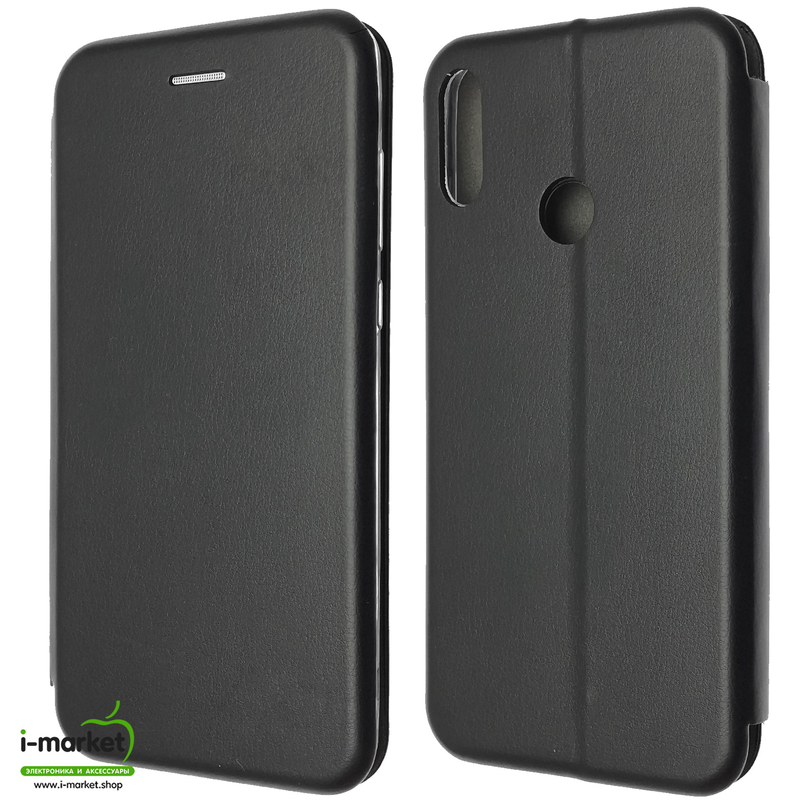 Чехол книжка STYLISH для ASUS ZenFone MAX Pro M2 ZB631KL, экокожа, визитница, цвет черный Чехол книжка STYLISH для ASUS ZenFone MAX Pro M2 ZB631KL, экокожа, визитница, цвет черный