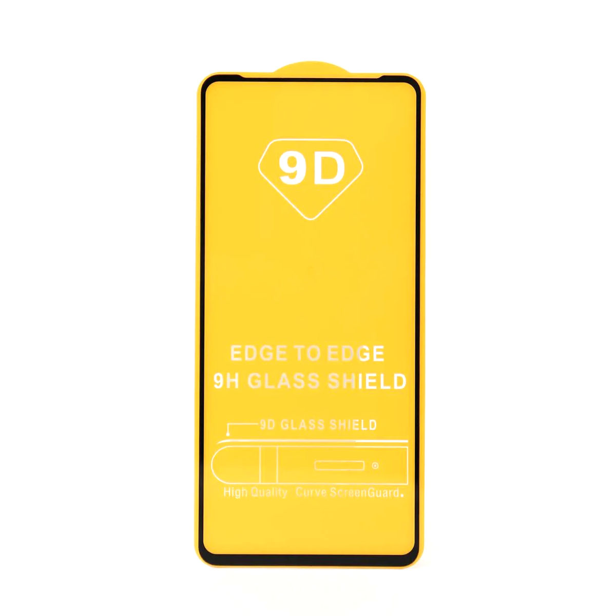 Защитное стекло 9D для SAMSUNG Galaxy A52 (SM-A525F), цвет окантовки черный
