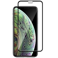 Стекло защитное "6D" FULL GLUE для iPhone XS Max (6.5) в упаковке, цвет черный. Стекло защитное "6D" FULL GLUE для iPhone XS Max (6.5) в упаковке, цвет черный.