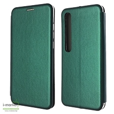 Чехол книжка STYLISH для XIAOMI Mi 10, Mi 10 Pro, экокожа, визитница, цвет темно зеленый. Чехол книжка STYLISH для XIAOMI Mi 10, Mi 10 Pro, экокожа, визитница, цвет темно зеленый.