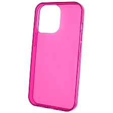 Чехол накладка Clear Case для APPLE iPhone 13 Pro (6.1), силикон 1.5 мм, цвет фуксия Чехол накладка Clear Case для APPLE iPhone 13 Pro (6.1), силикон 1.5 мм, цвет фуксия
