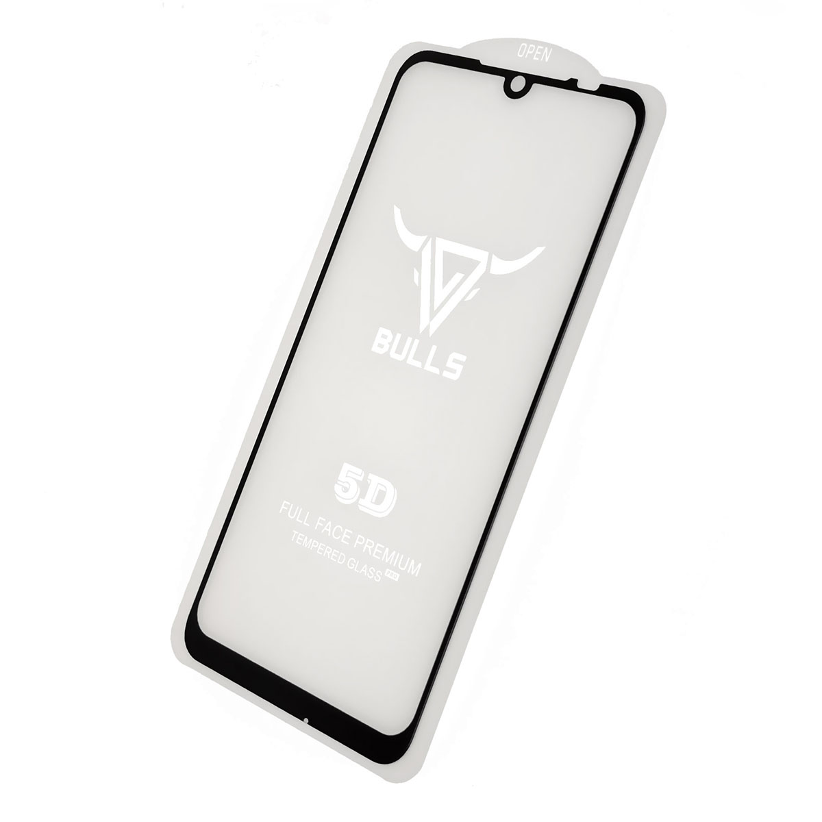 Защитное стекло ZIFRIEND 5D FULL GLUE для XIAOMI Redmi Note 7, цвет канта черный BULLS.