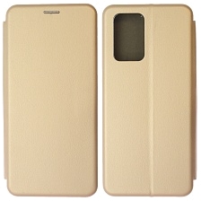 Чехол книжка STYLISH для INFINIX Note 10 Pro, экокожа, визитница, цвет золотистый Чехол книжка STYLISH для INFINIX Note 10 Pro, экокожа, визитница, цвет золотистый