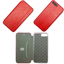 Чехол книжка VINTAGE LiNE для APPLE iPhone 7 Plus, iPhone 8 Plus, экокожа, цвет красный. Чехол книжка VINTAGE LiNE для APPLE iPhone 7 Plus, iPhone 8 Plus, экокожа, цвет красный.