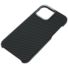 Чехол накладка Cabbeen с поддержкой MagSafe для APPLE iPhone 16 Pro Max, карбон, цвет темно серый