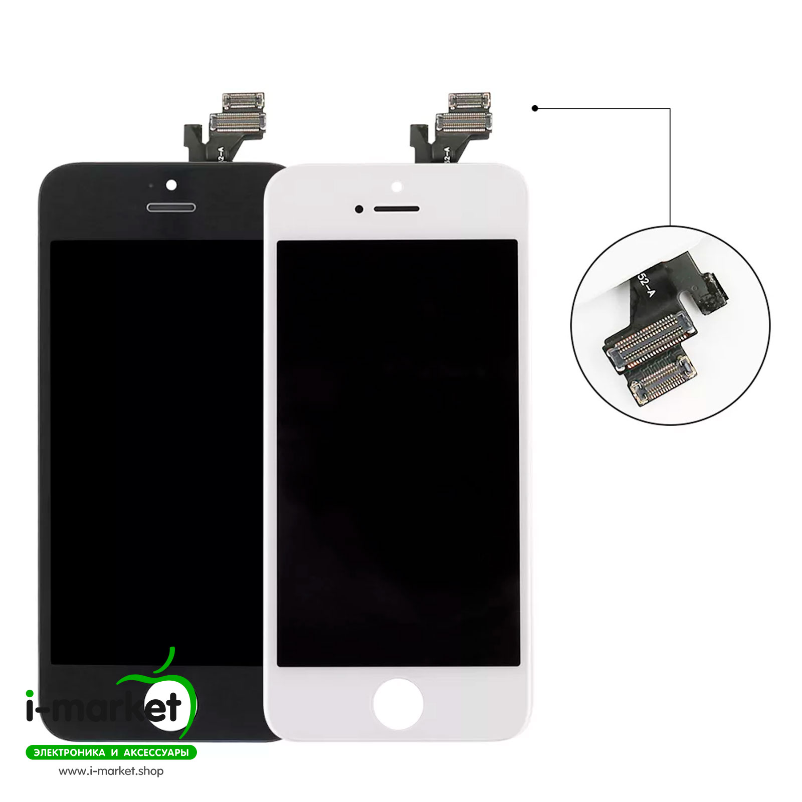 Дисплей в сборе с тачскрином для APPLE iPhone 5, 5G, TianMa (AAA), цвет белый. Дисплей в сборе с тачскрином для APPLE iPhone 5, 5G, TianMa (AAA), цвет белый.