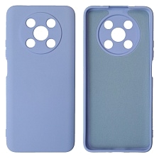 Чехол накладка NANO для HUAWEI Nova Y90, силикон, бархат, цвет васильковый Чехол накладка NANO для HUAWEI Nova Y90, силикон, бархат, цвет васильковый