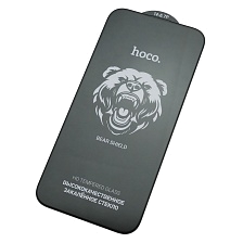 Защитное стекло HOCO A777 для APPLE iPhone 14 Pro Max (6.7"), 0.4мм, цвет окантовки черный Защитное стекло HOCO A777 для APPLE iPhone 14 Pro Max (6.7"), 0.4мм, цвет окантовки черный