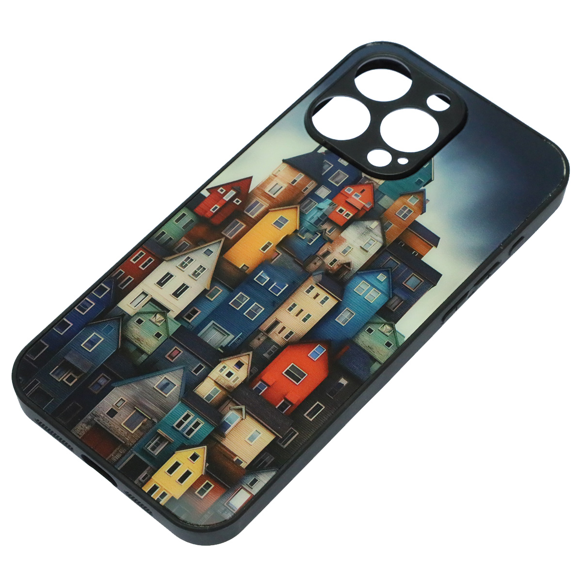 Чехол накладка для APPLE iPhone 15 Pro Max, силикон, пластик, рисунок Дома Чехол накладка для APPLE iPhone 15 Pro Max, силикон, пластик, рисунок Дома