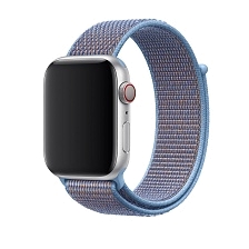 Ремешок для часов Apple Watch (38-40 мм), нейлон, цвет сине-фиолетовый