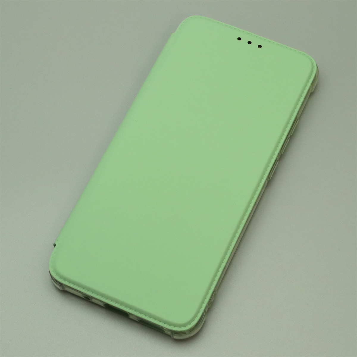 Чехол книжка для XIAOMI Redmi 10C, XIAOMI POCO C40, экокожа, визитница, цвет светло фисташковый
