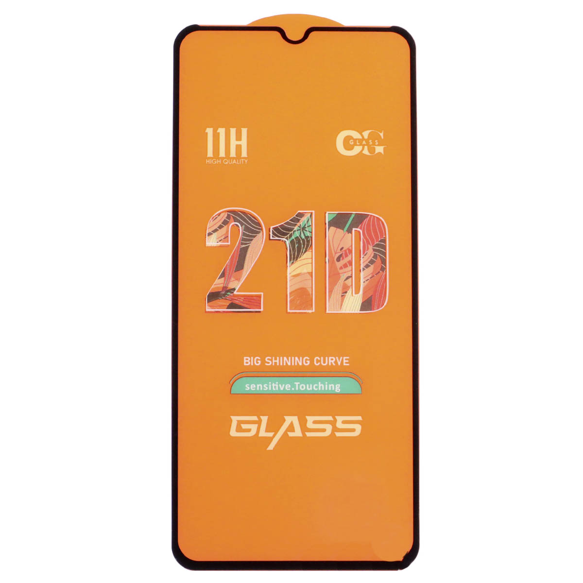 Защитное стекло 21D GLASS FULL GLUE для SAMSUNG Galaxy A12 (SM-A125), A02 (SM-A022), M12 (SM-M127F), A02S (SM-025), A03s (SM-A037F), A03 Core (SM-A032), A03 (SM-A035F), A04, A04s, A04e, цвет окантовки черный