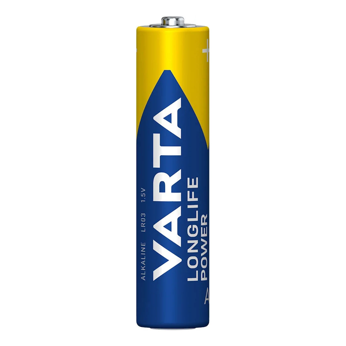 Батарейка VARTA LONGLIFE POWER (HIGH ENERGY) LR03 AAA BL4 Alkaline 1.5V
