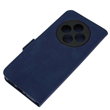 Чехол книжка NICE для XIAOMI Redmi 14C, POCO C75, защита камеры, экокожа, силикон, цвет темно синий
