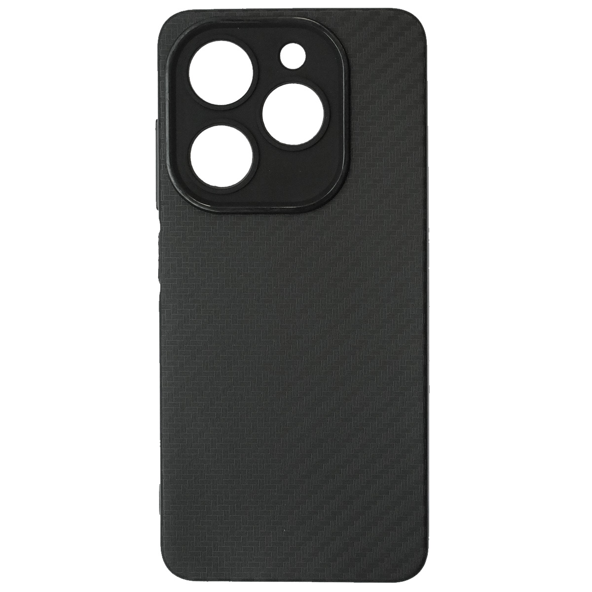 Чехол накладка для TECNO Spark 20, Spark 20C, Spark GO 2024, INFINIX Smart 8, Hot 40i, защита камеры, силикон, карбон, цвет черный Чехол накладка для TECNO Spark 20, Spark 20C, Spark GO 2024, INFINIX Smart 8, Hot 40i, защита камеры, силикон, карбон, цвет черный