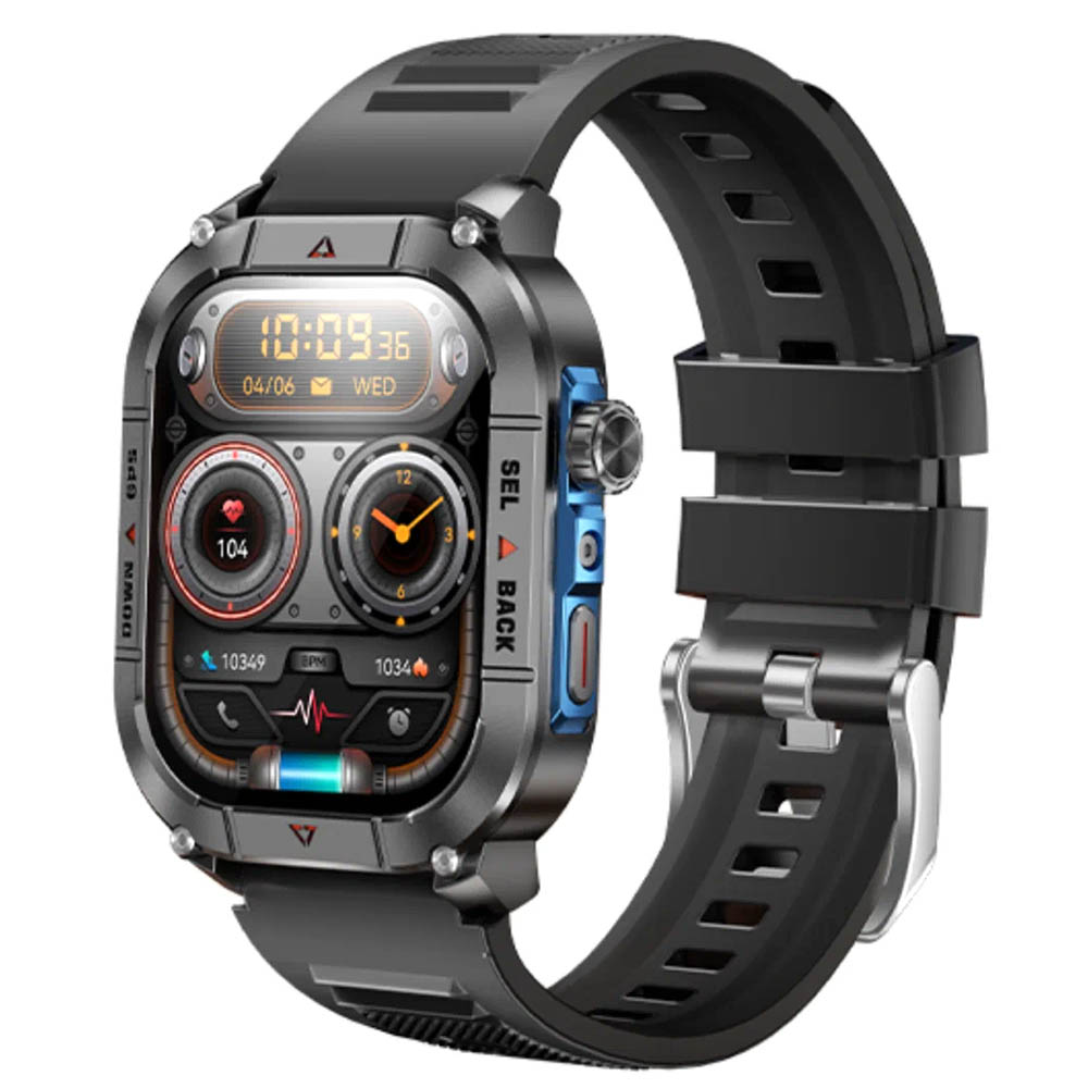 Смарт часы REMAX Watch 30, Amoled дисплей, GPS, цвет черный