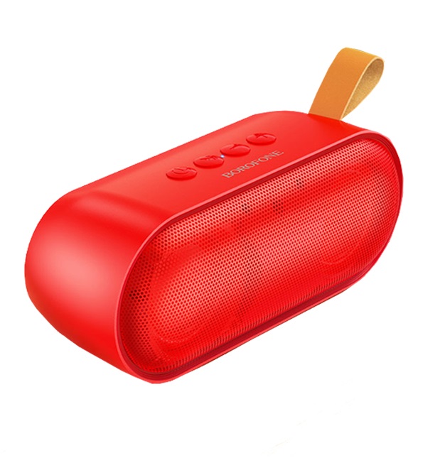 Портативная колонка BOROFONE BR8 Broad sound, цвет красный (-50%)