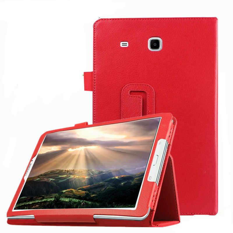 Чехол-книжка для SAMSUNG Galaxy Tab E 9.6" (SM-T560) экокожа, цвет красный. Чехол-книжка для SAMSUNG Galaxy Tab E 9.6" (SM-T560) экокожа, цвет красный.