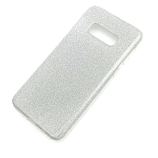 Чехол накладка Shine для SAMSUNG Galaxy S10e (SM-G970), силикон, блестки, цвет серебристый Чехол накладка Shine для SAMSUNG Galaxy S10e (SM-G970), силикон, блестки, цвет серебристый