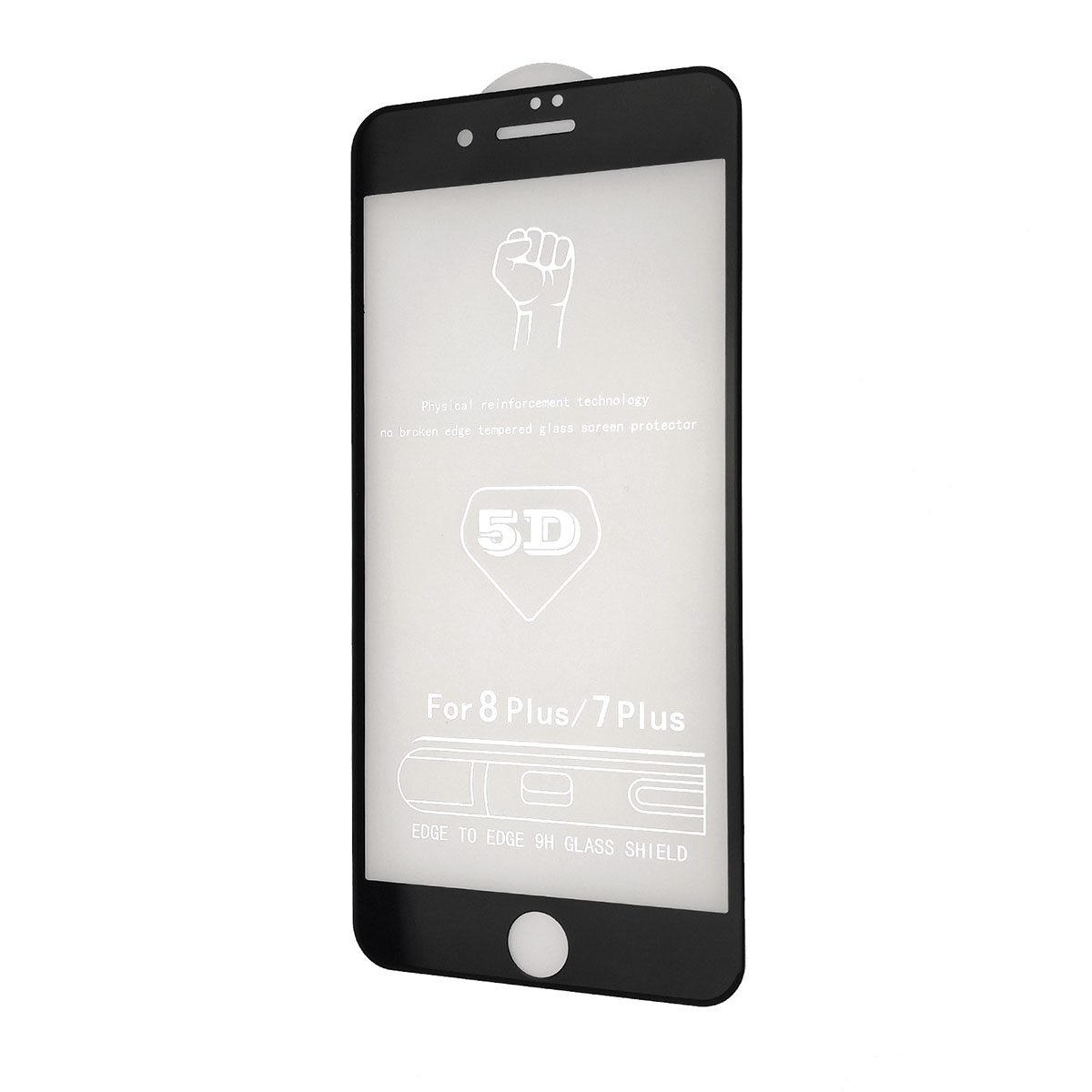 Защитное стекло 5D 9H OK SOLID для APPLE iPhone 7 Plus, iPhone 8 Plus, цвет окантовки черный. Защитное стекло 5D 9H OK SOLID для APPLE iPhone 7 Plus, iPhone 8 Plus, цвет окантовки черный.