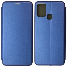 Чехол книжка STYLISH для INFINIX HOT 11 Play, экокожа, визитница, цвет синий