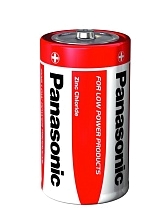Батарейка PANASONIC Red Zinc D BL 2 Zinc-Carbon (R20REL/2BPR)
