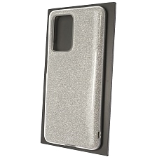 Чехол накладка SHINE для XIAOMI 11T, 11T Pro, силикон, блестки, цвет серебристый Чехол накладка SHINE для XIAOMI 11T, 11T Pro, силикон, блестки, цвет серебристый