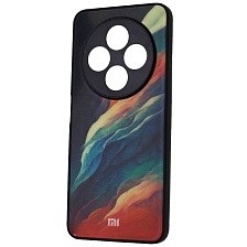 Чехол накладка для XIAOMI Redmi 14C, POCO C75 пластик, силикон, защита камеры, рисунок Акварельные лепестки Чехол накладка для XIAOMI Redmi 14C, POCO C75 пластик, силикон, защита камеры, рисунок Акварельные лепестки