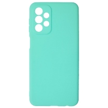 Чехол накладка для SAMSUNG Galaxy A23 (SM-A235F), силикон, цвет бирюзовый Чехол накладка для SAMSUNG Galaxy A23 (SM-A235F), силикон, цвет бирюзовый