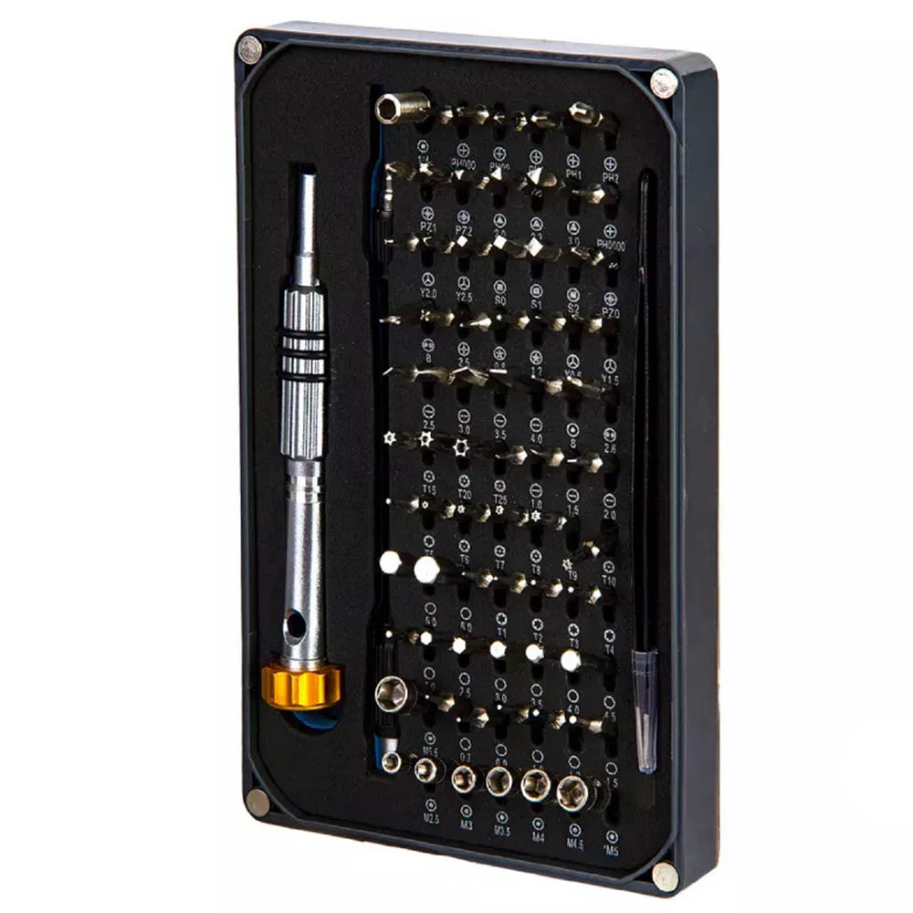 Набор инструментов и отверток ISA T-68B, 68 предметов