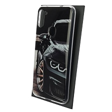 Чехол накладка Vinil для SAMSUNG Galaxy A11 (SM-A115), Galaxy M11 (M115), силикон, рисунок Бугатти Chiron