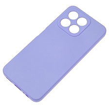 Чехол накладка NANO для Honor X6b 4G, защита камеры, силикон, бархат, цвет сиреневый