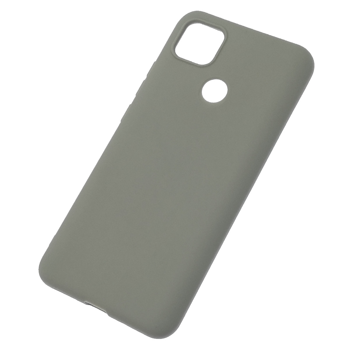 Чехол накладка SOFT TOUCH для XIAOMI Redmi 9C, Redmi 10A, силикон, матовый, цвет светло серый Чехол накладка SOFT TOUCH для XIAOMI Redmi 9C, Redmi 10A, силикон, матовый, цвет светло серый