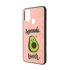 Чехол накладка для SAMSUNG Galaxy M31 (SM-M315), силикон, стекло, рисунок AVOCADO Lover. Чехол накладка для SAMSUNG Galaxy M31 (SM-M315), силикон, стекло, рисунок AVOCADO Lover.