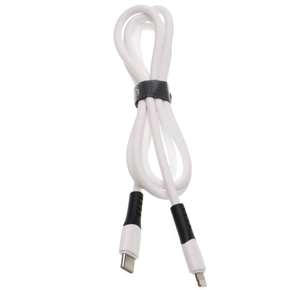 Кабель UGETUS PD82L USB Type C на Lightning 8 pin, 3.1A, 27W, длина 1 метр, цвет бело черный Кабель UGETUS PD82L USB Type C на Lightning 8 pin, 3.1A, 27W, длина 1 метр, цвет бело черный