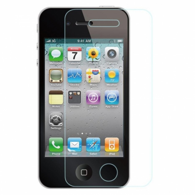Защитное стекло 0.3mm 2.5D /прозрачное/ для Apple iPhone 4 /тех.пак/. Защитное стекло 0.3mm 2.5D /прозрачное/ для Apple iPhone 4 /тех.пак/.