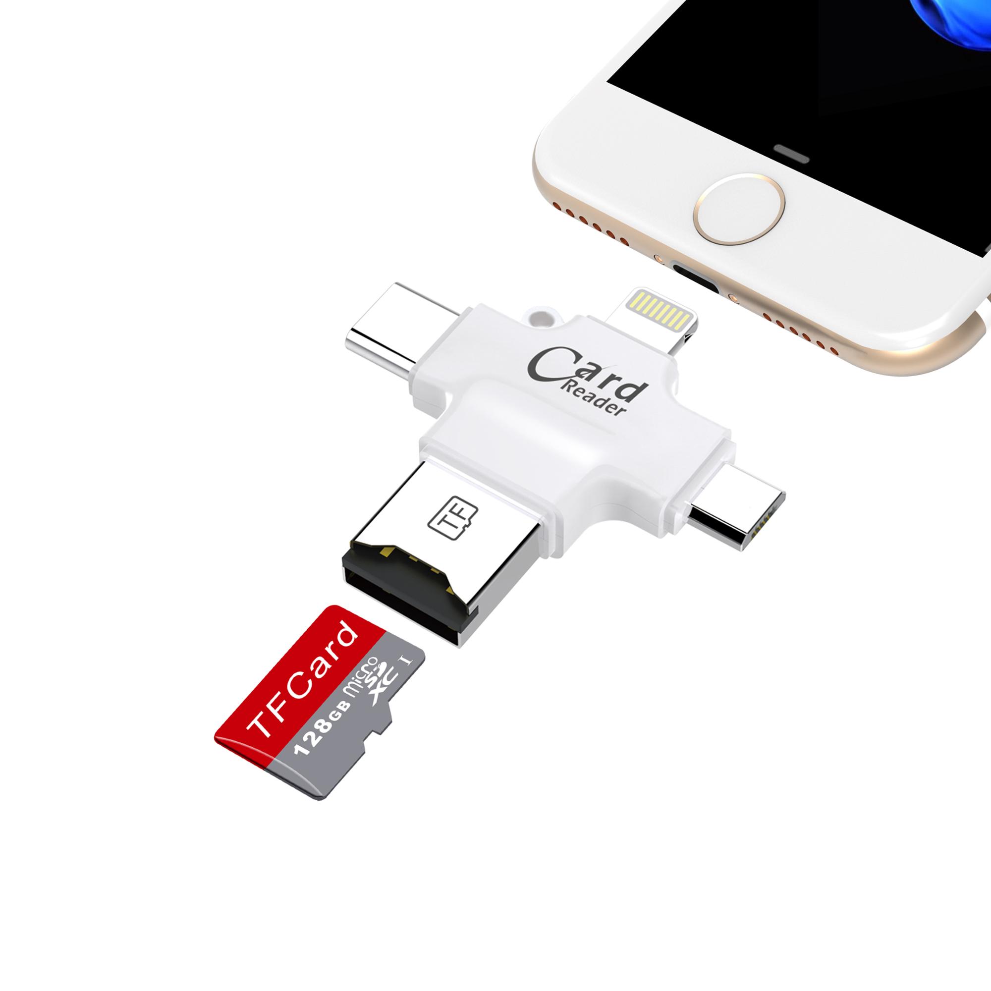 iDragon Lightning Card Reader /кабель+USB/карта памяти/поддержка FAT32/TF/ iOS и Android/ белый. iDragon Lightning Card Reader /кабель+USB/карта памяти/поддержка FAT32/TF/ iOS и Android/ белый.