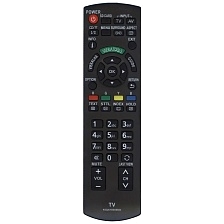 Пульт ДУ N2QAYB000604 для телевизоров PANASONIC, цвет черный Пульт ДУ N2QAYB000604 для телевизоров PANASONIC, цвет черный