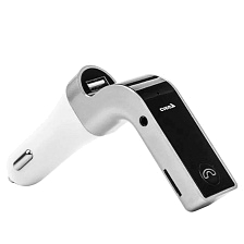 FM-модулятор CARLIVE G7, USB, MP3, AUX, Bluetooth 5.0, цвет серебристый FM-модулятор CARLIVE G7, USB, MP3, AUX, Bluetooth 5.0, цвет серебристый