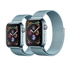 Ремешок bikson для APPLE Watch, сетчатый, миланская петля Milano Loop, 38 - 40 mm, цвет небесно-голубой Ремешок bikson для APPLE Watch, сетчатый, миланская петля Milano Loop, 38 - 40 mm, цвет небесно-голубой
